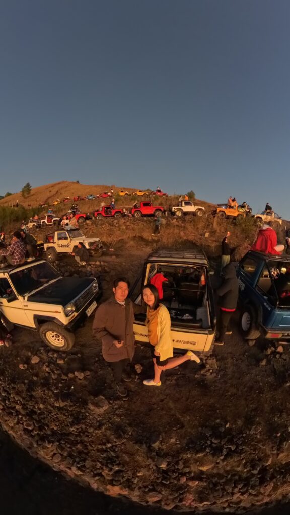 巴杜爾火山日出