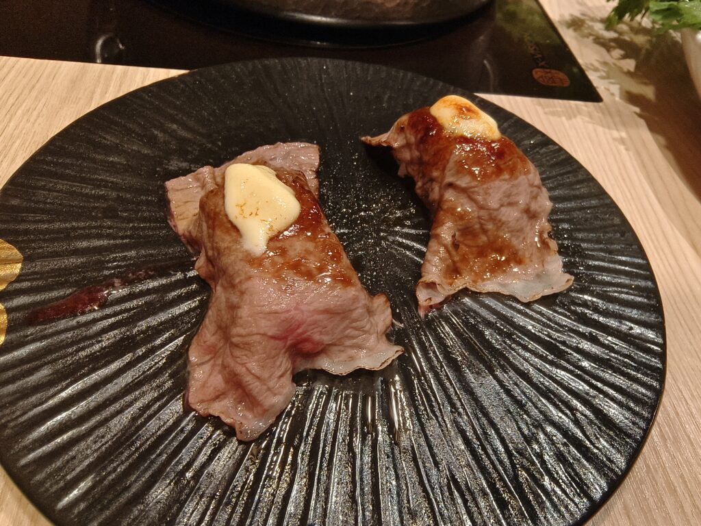 和牛涮壽司