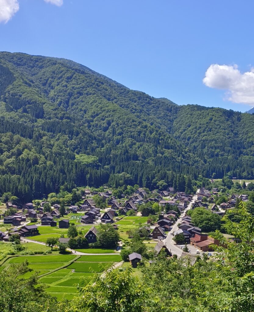 荻町城跡展望台