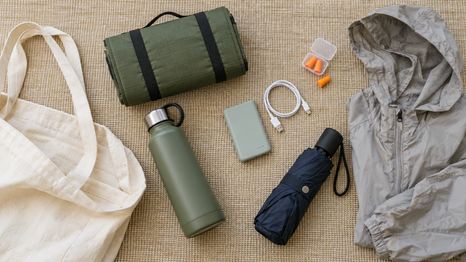戶外音樂節行前準備示意圖