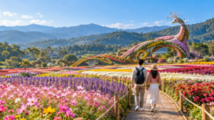 2026 新社花海暨臺中國際花毯節花海景觀示意